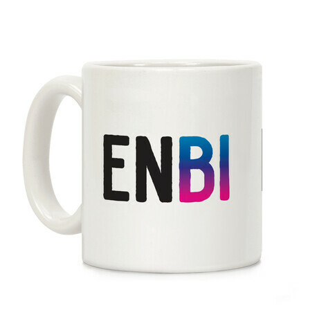 Enbi Bisexual Non-binary Coffee Mug