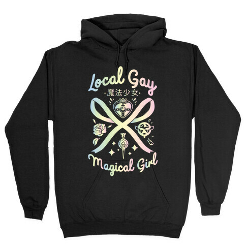 Local Gay Magical Girl Hooded Sweatshirt