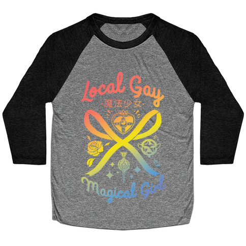 Local Gay Magical Girl Baseball Tee