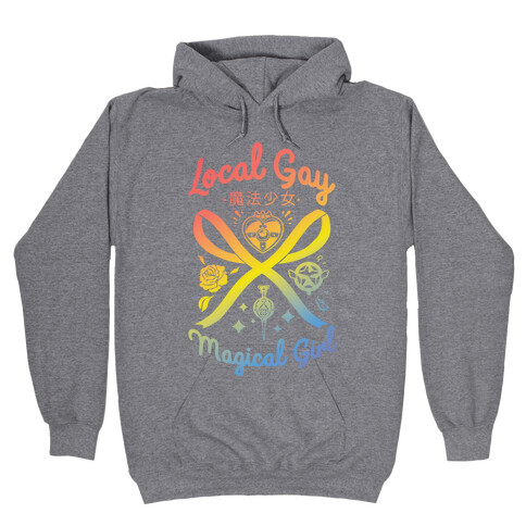 Local Gay Magical Girl Hooded Sweatshirt