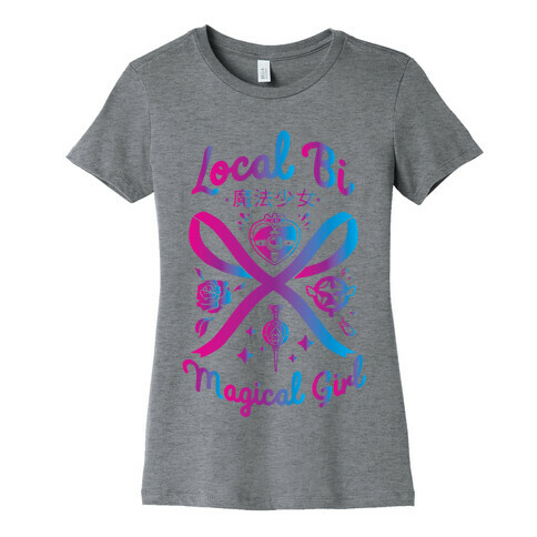 Local Bi Magical Girl Womens T-Shirt