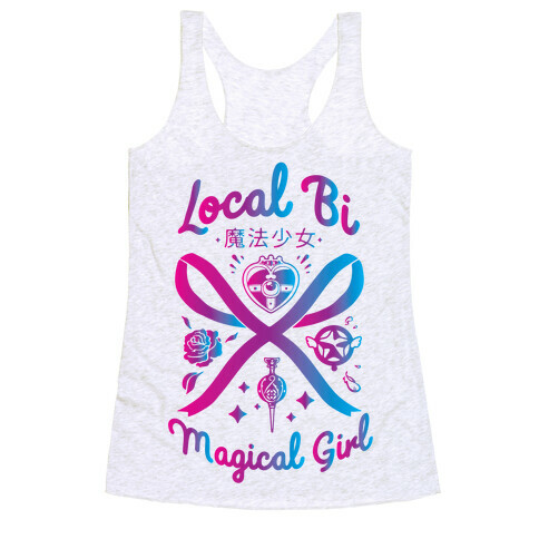 Local Bi Magical Girl Racerback Tank Top