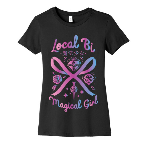 Local Bi Magical Girl Womens T-Shirt