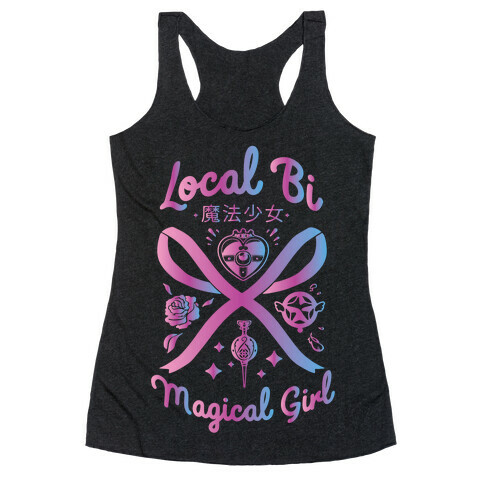 Local Bi Magical Girl Racerback Tank Top