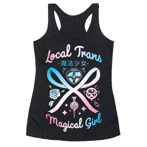 Local Trans Magical Girl Racerback Tank Top