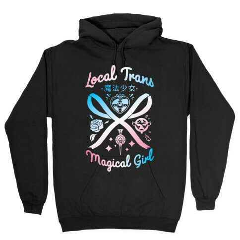 Local Trans Magical Girl Hooded Sweatshirt