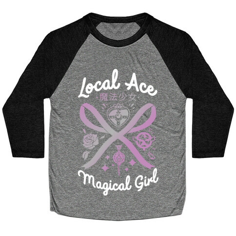 Local Ace Magical Girl Baseball Tee