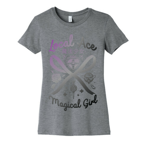 Local Ace Magical Girl Womens T-Shirt