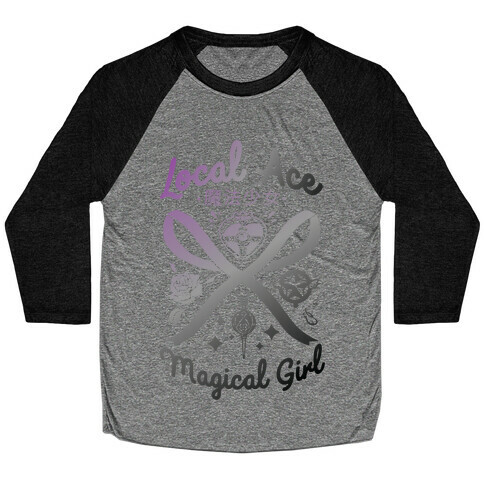 Local Ace Magical Girl Baseball Tee