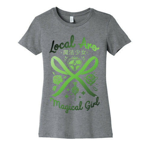 Local Aro Magical Girl Womens T-Shirt