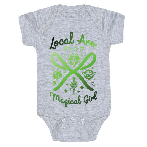 Local Aro Magical Girl Baby One-Piece