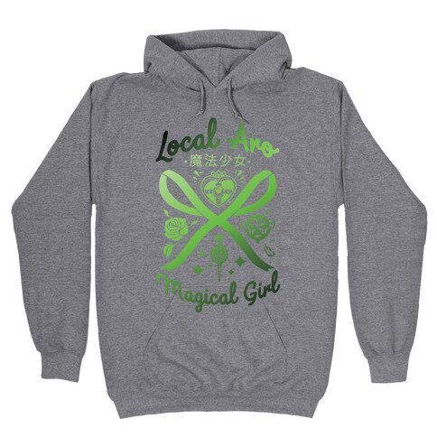 Local Aro Magical Girl Hooded Sweatshirt