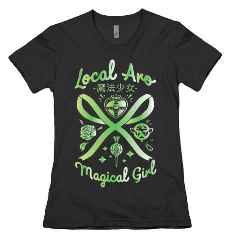 Local Aro Magical Girl Womens T-Shirt
