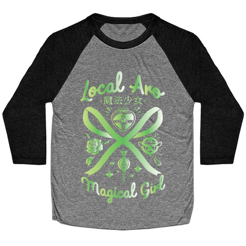 Local Aro Magical Girl Baseball Tee