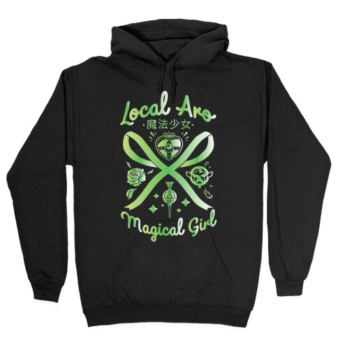 Local Aro Magical Girl Hooded Sweatshirt