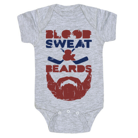 Blood Sweat and Beards Baby One-Piece