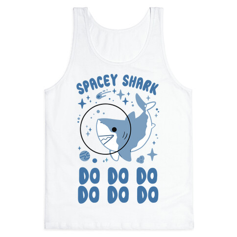 Spacey Shark Tank Top