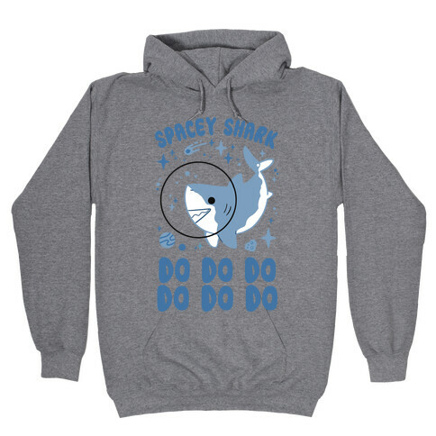 Spacey Shark Hooded Sweatshirt