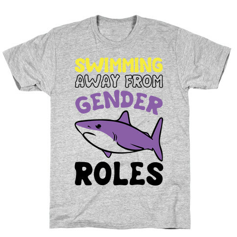 Swimming Away From Gender Roles T-Shirt