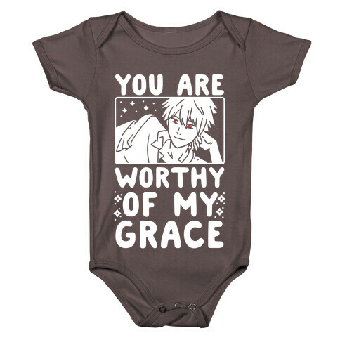 You Are Worthy of My Grace - Kaworu Baby One-Piece