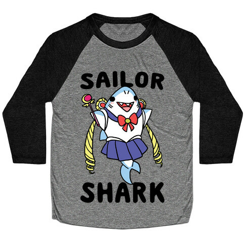 Sailor Shark Baseball Tee