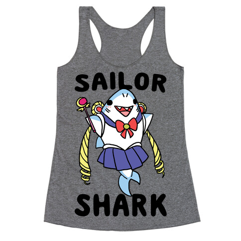 Sailor Shark Racerback Tank Top