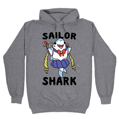 Sailor Shark Hooded Sweatshirt