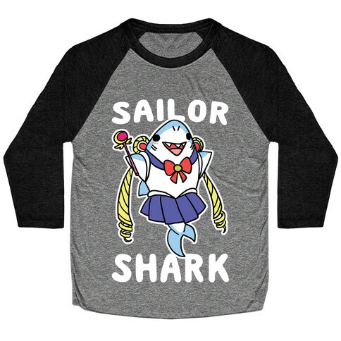 Sailor Shark Baseball Tee
