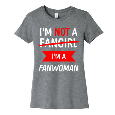 I'm Not A Fangirl Womens T-Shirt