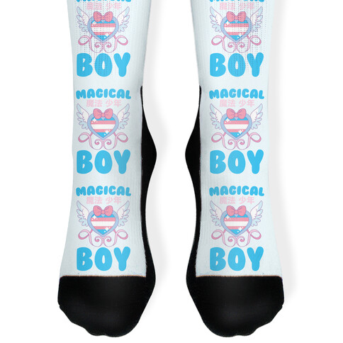 Magical Boy - Trans Pride Sock