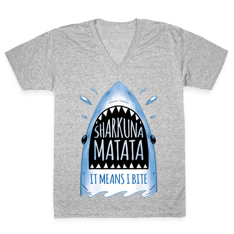 Sharkuna Matata V-Neck Tee Shirt