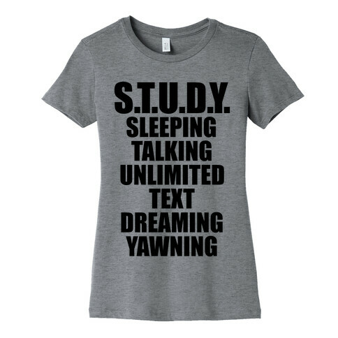 Study Womens T-Shirt