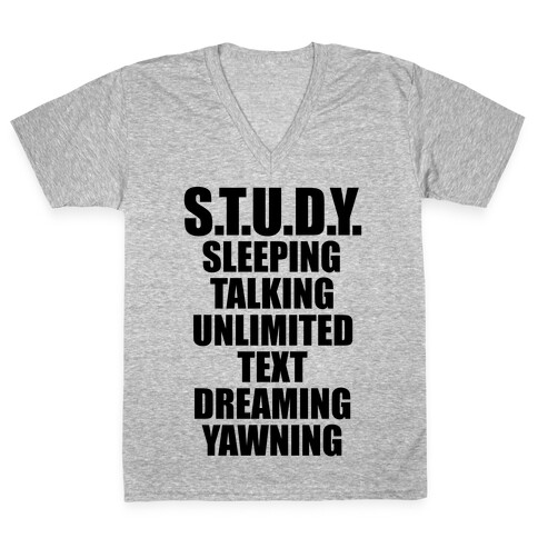 Study V-Neck Tee Shirt