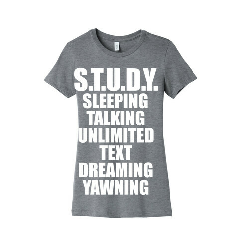 Study Womens T-Shirt