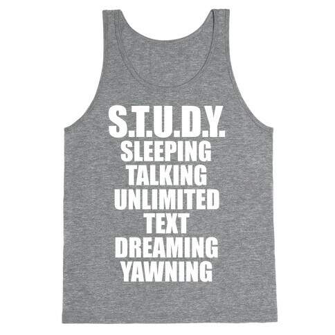 Study Tank Top