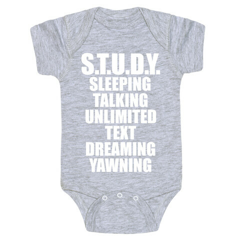 Study Baby One-Piece