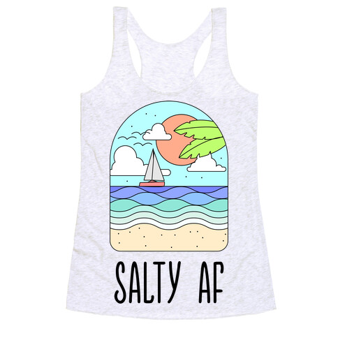 Salty AF Racerback Tank Top