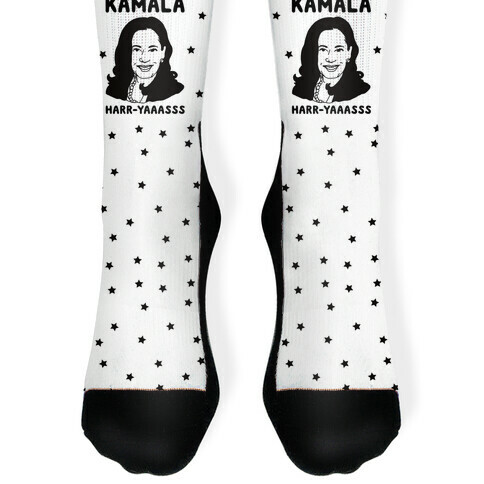 Kamala Harr-Yaaasss Sock