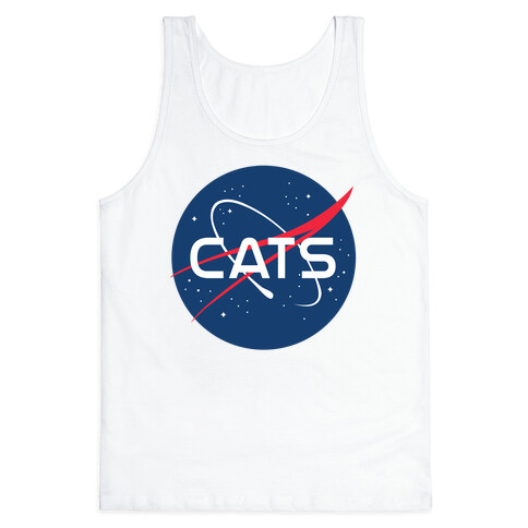 Cats Nasa Parody Tank Top