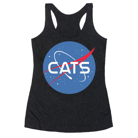 Cats Nasa Parody Racerback Tank Top