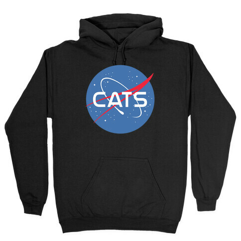 Cats Nasa Parody Hooded Sweatshirt