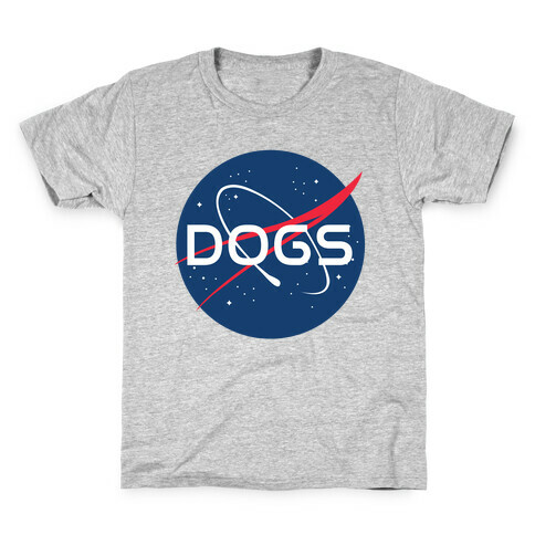 Dogs Nasa Parody Kids T-Shirt