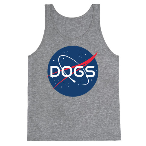 Dogs Nasa Parody Tank Top