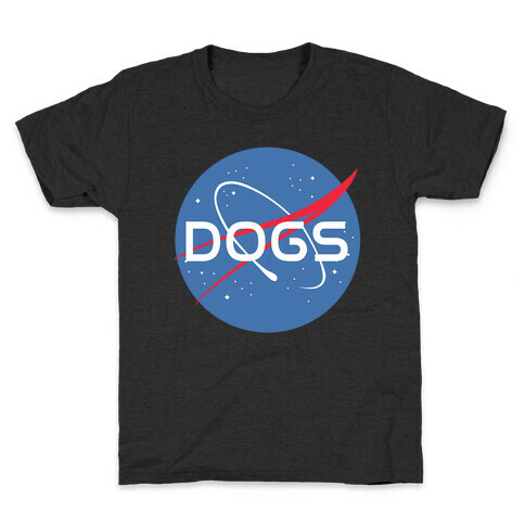 Dogs Nasa Parody Kids T-Shirt