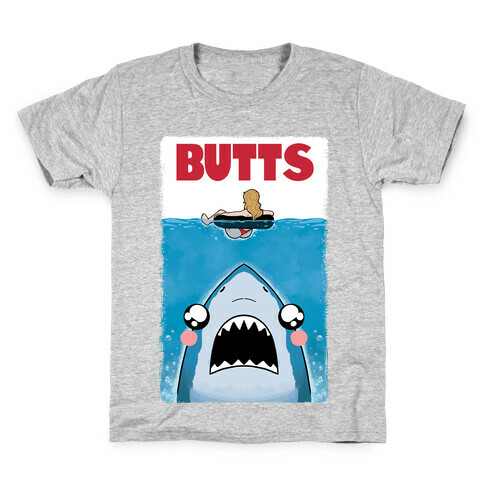 BUTTS Jaws Parody Kids T-Shirt