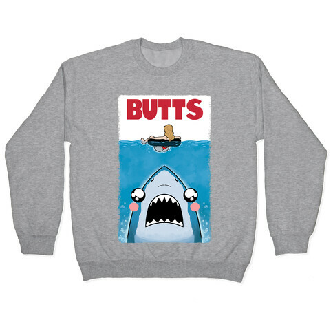 BUTTS Jaws Parody Pullover