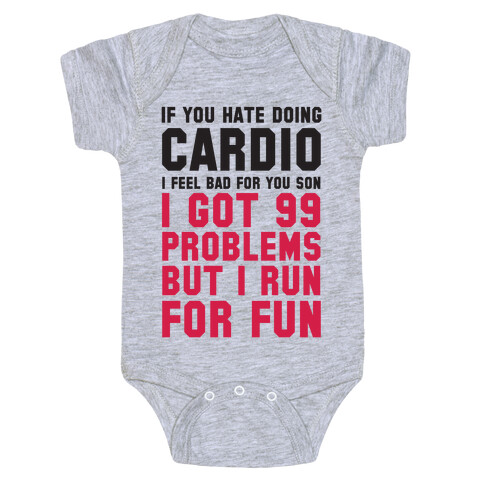 If You Hate Doing Cardio Baby One-Piece