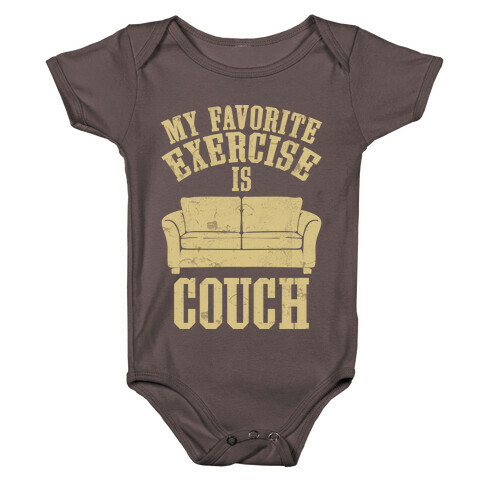 Favorite Exercise Baby One-Piece