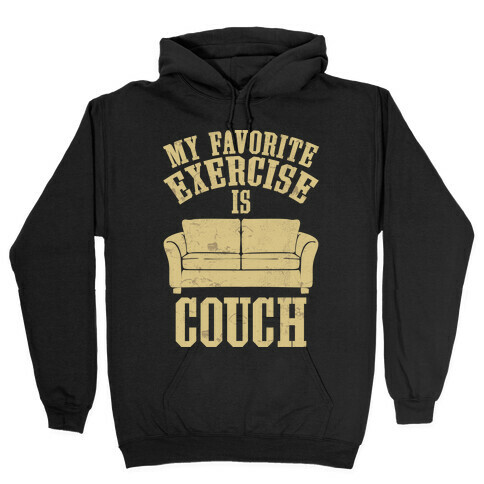 Favorite Exercise Hooded Sweatshirt