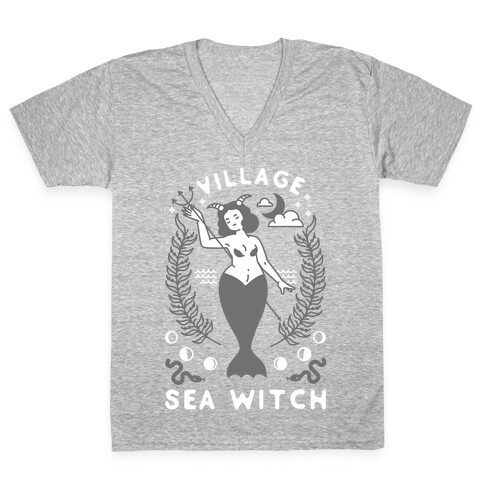 Village Sea Witch V-Neck Tee Shirt
